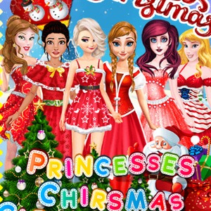 Play Princesses Christmas Card Decoration game | Y8Y8Y8.games